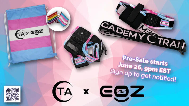 Trans Academy x EOZ tracker straps